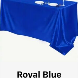 Royal Blue Tablecloth